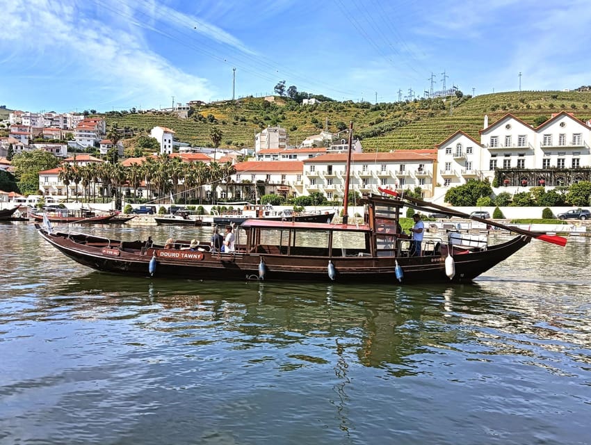 Porto: Douro Valley Tour with 2 Wineries, Lunch and Cruise - The Pinhão boat ride from the river