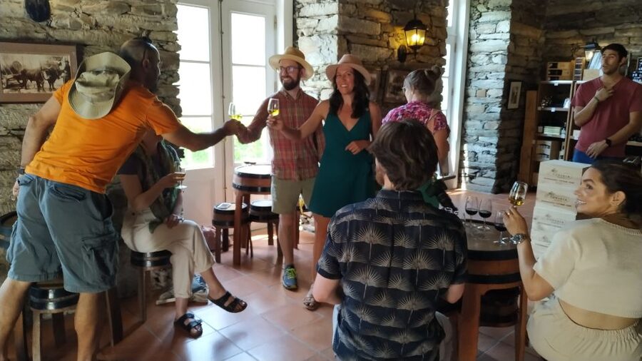 Porto: Douro Valley Wine Tour with Tastings, Boat, and Lunch - The open-fire lunch at a country-house winery