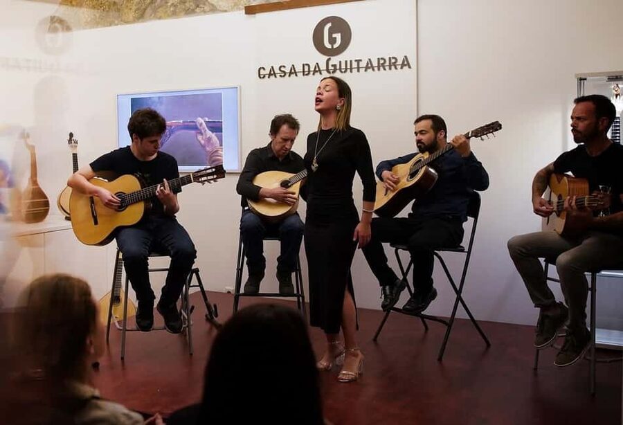 Porto: Fado & Port Wine in Traditional Portuguese Music Shop - Entering Casa da Guitarra near the Dom Luís Bridge