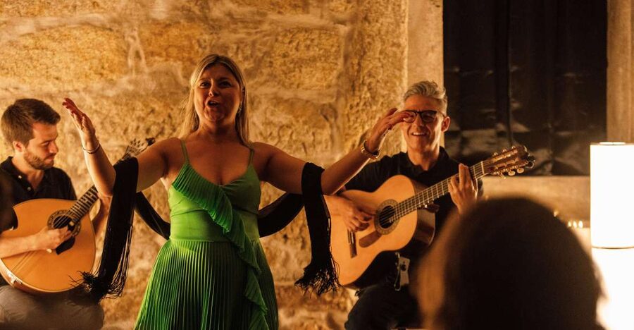 Porto: Live Fado Show with Glass of Port Wine - What you get for $23