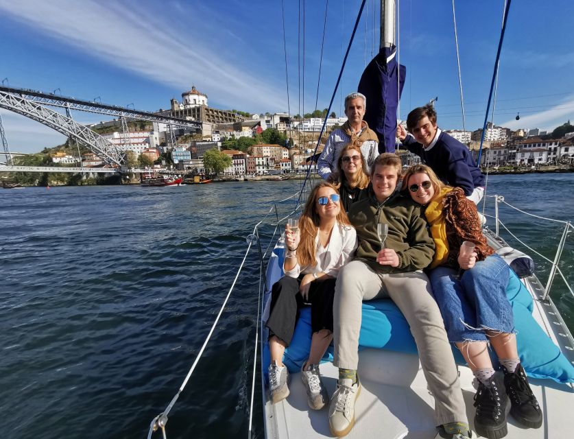Porto: Private Douro River Charming Cruise w/wine tasting - Sailing toward the bridge and the river mouth