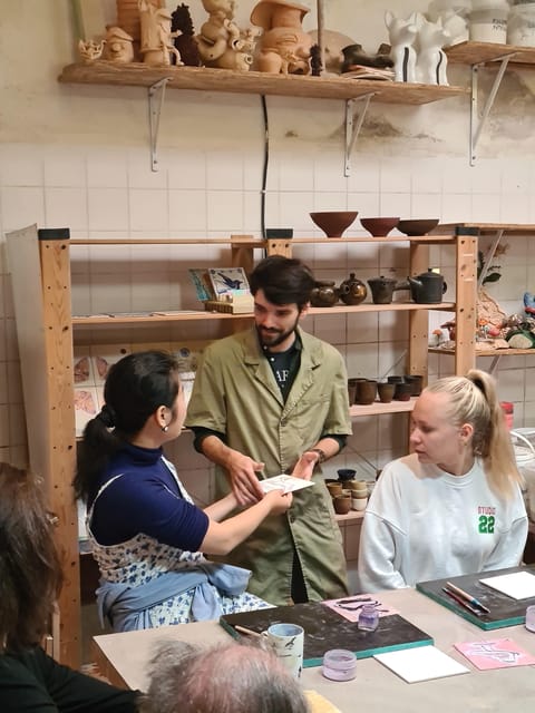 Porto: Tile Painting Workshop with Tea and Port Wine - The opening talk, tea, and tile tradition