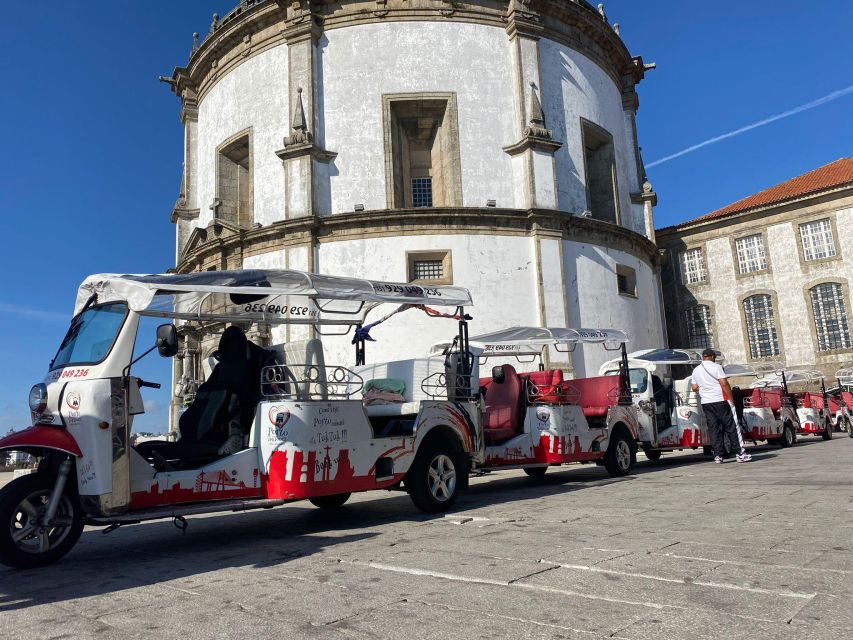 Porto: Tuk tuk Tours with Port Wine Tasting - Luís I Bridge from the best angles