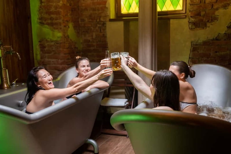 Prague: Beer and Wine Spa Bath with Salt Cave Experience - A Beer Bath That Feels More Spa Than Novelty