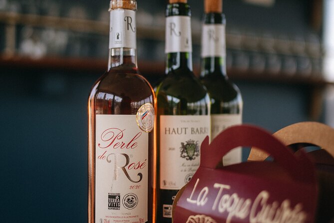 Prestige Commented Cruise glass of wine and Canelé in Bordeaux - Montaigne, Montesquieu, and the open riverfront