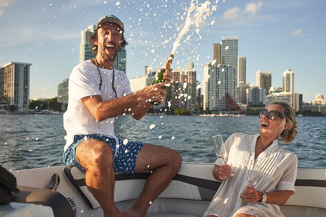Private Boat Ride in Miami with Experienced Captain and Champagne - Sunset, music, and what to bring