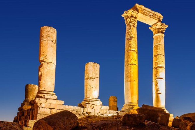Private Panoramic Amman Tour and Local Lunch or Dinner-Wine Taste - The Citadel viewpoint and Amman’s seven hills