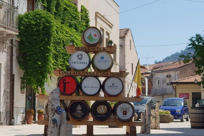 Private tour of Etna and Winery Visit with Food and Wine Tasting from Taormina - Four Etna Wines and a Full Sicilian Lunch