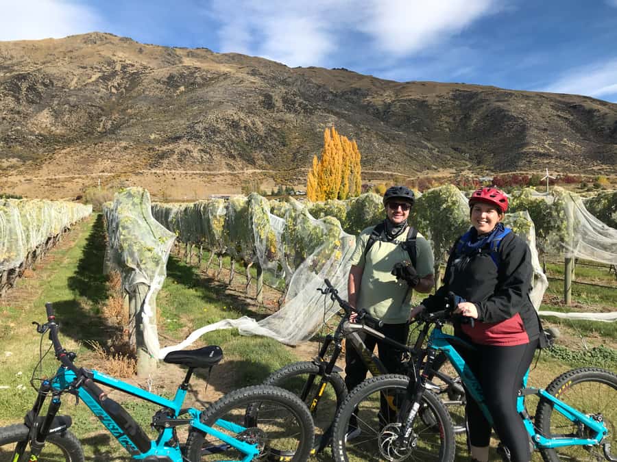 Queenstown: Guided E-Bike Tour with Winery Visits & Tastings - Gibbston Valley and the vineyard ride