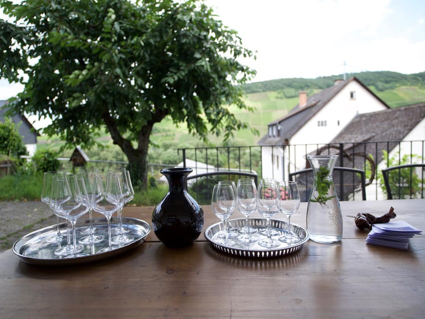 Reil, Mosel: Guided organic wine tasting and cellar tour - Meeting Alexander and the Arns family