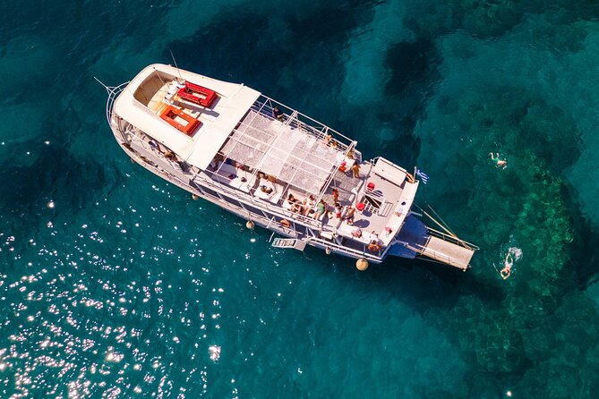 Rhodes Bay to Bay Swim Cruise-Greek Buffet w/wine included - Afandou Beach offers the longest open-water stop