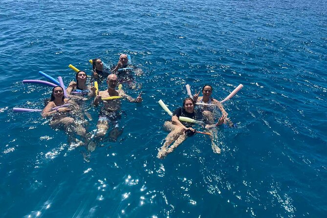 Rhodes Bay to Bay Swim Cruise-Greek Buffet w/wine included - Greek buffet, wine, and the practical comforts