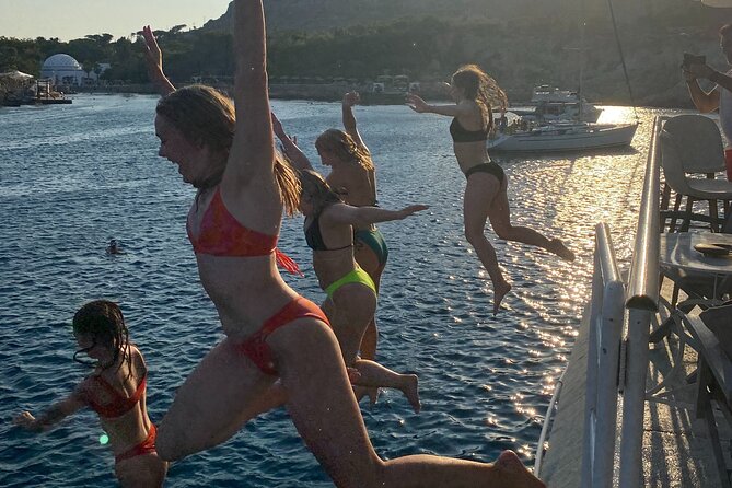 Rhodes Bay to Bay Swim Cruise-Greek Buffet w/wine included - How much value do you get for $71.38?