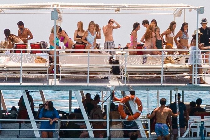 Rhodes Bay to Bay Swim Cruise-Greek Buffet w/wine included - Who will enjoy this Rhodes boat trip?