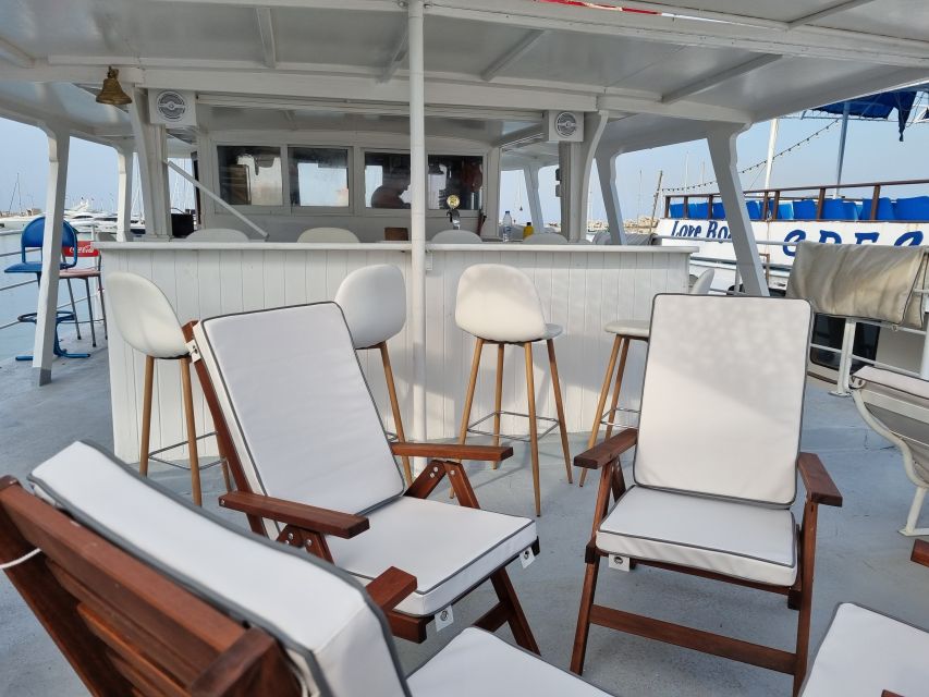 Rhodes: Bay to Bay Swim Cruise with Greek Buffet and Wine - What $69 really covers