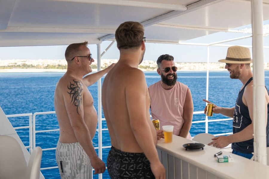 Rhodes: Bay to Bay Swim Cruise with Greek Buffet and Wine - Who will enjoy the Romantika Dreams most