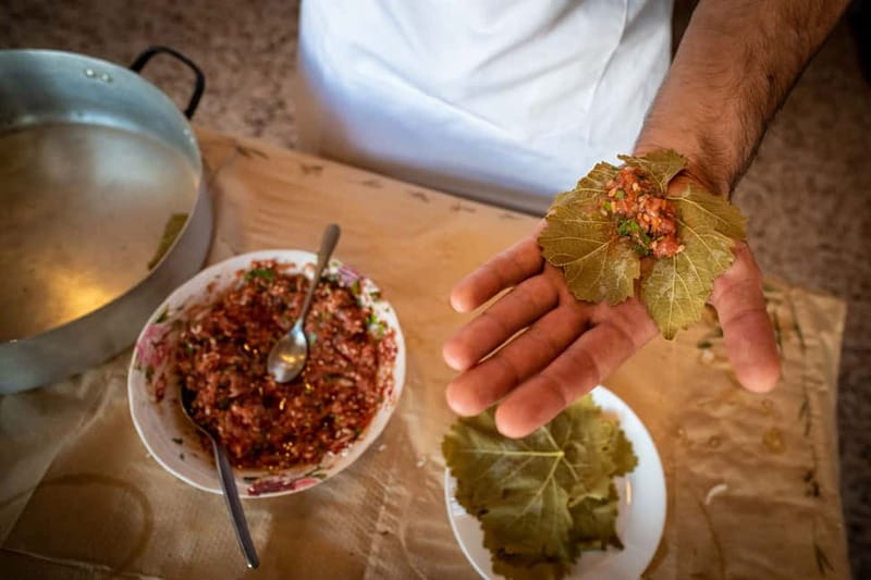 Rhodes: Cooking Lesson and Wine Tasting with Lunch - Walking Through a Traditional Mountain Village