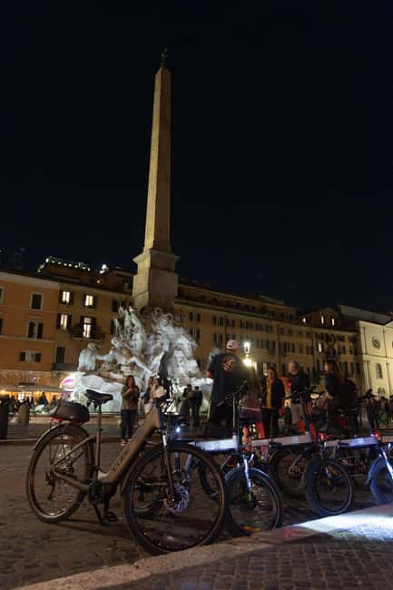 Rome by Night: E-bike Small Group Tour -Food & Wine (Option) - Marcellus, the Jewish Ghetto, and Campo de’ Fiori