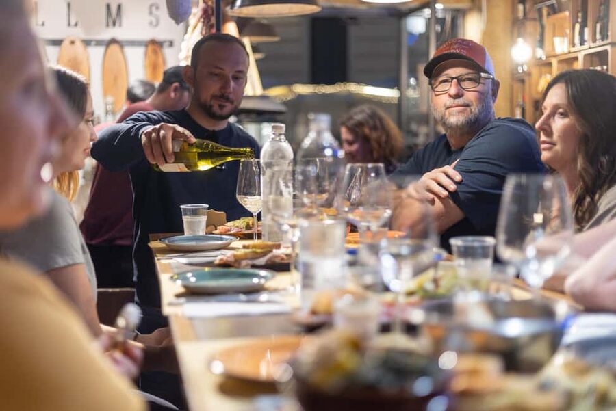 Rome by Night: E-bike Small Group Tour -Food & Wine (Option) - The food and wine stop is worth considering