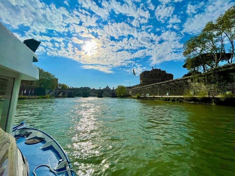Rome: Food Tasting and Wine Pairing & Tiber River Boat Ride - Pairing five Italian wines with regional food