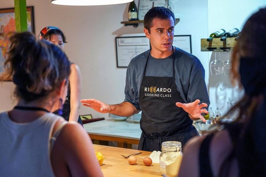 Rome: Fresh Pasta-Making Class with Italian Chef and Wine - The meal: three courses and selected wine