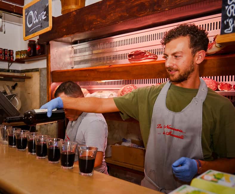 Rome: Guided Food Walking Tour with Wine in Trastevere - Fiordiluna finishes with gelato