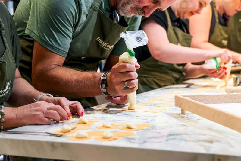 Rome: Hands-On Pasta & Tiramisu Class with Unlimited Wine - The pace, space, and group size