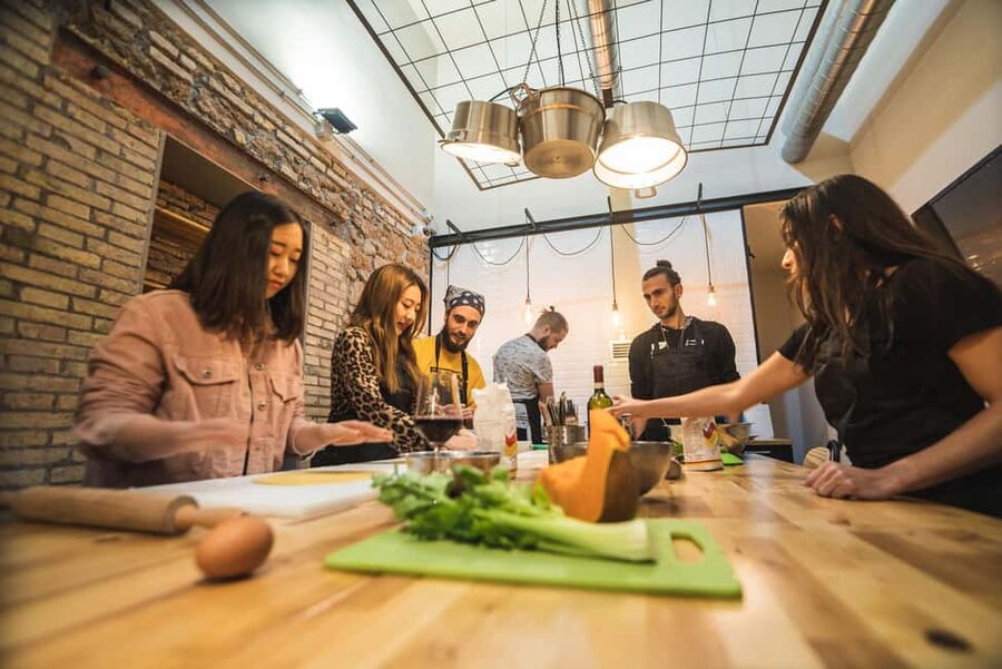 Rome: Pasta Cooking Class with Market Visit and Wine - Four hours, $103, and what you receive