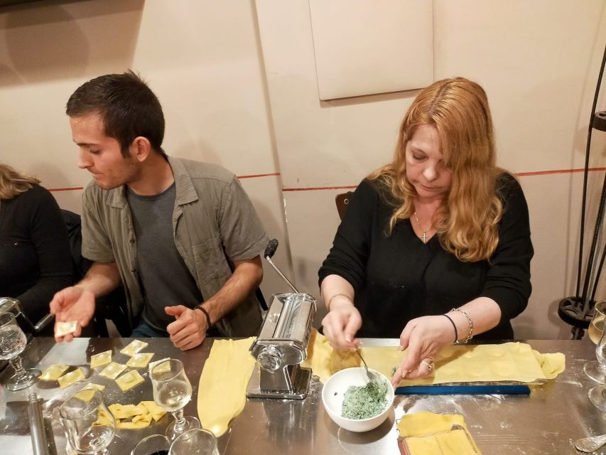 Rome: Pasta Making Class with Tiramisu & Wine PRIVATE OPTION - Eating Near the Vatican