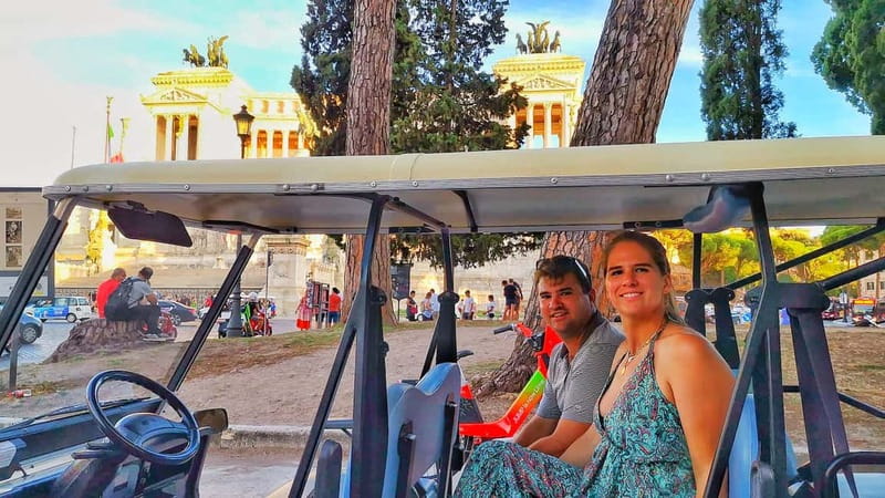 Rome: Private Guided Golf Cart Tour with Gelato or Wine - Suburra, Marcellus Theater, and the Mouth of Truth