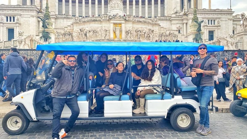 Rome: Private Guided Golf Cart Tour with Gelato or Wine - Mary Major and the city’s quieter corners