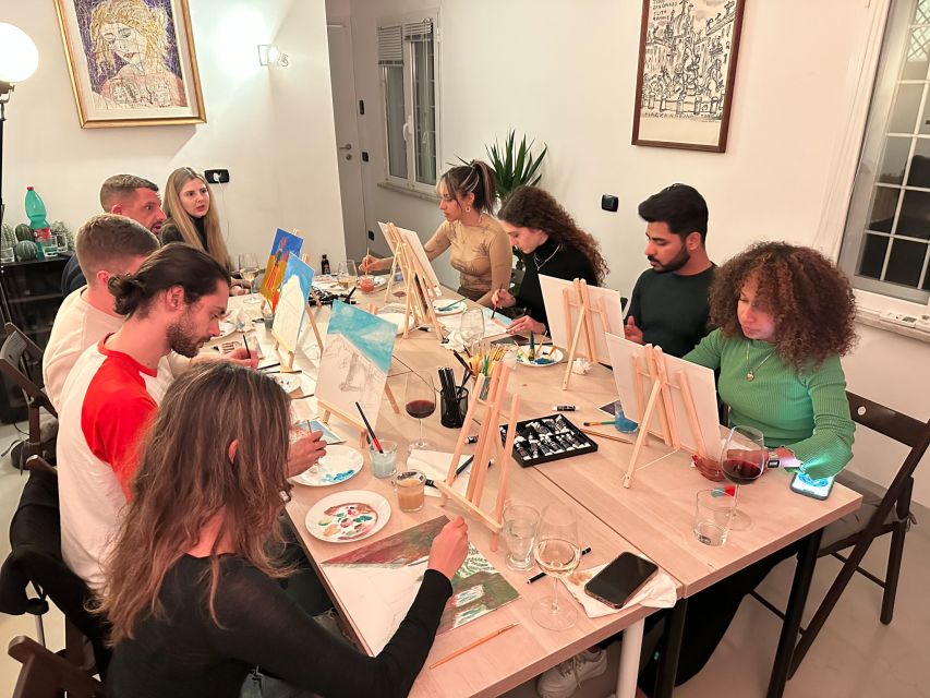 Rome: Small-Group Art Class with Wine - Key points to know before booking