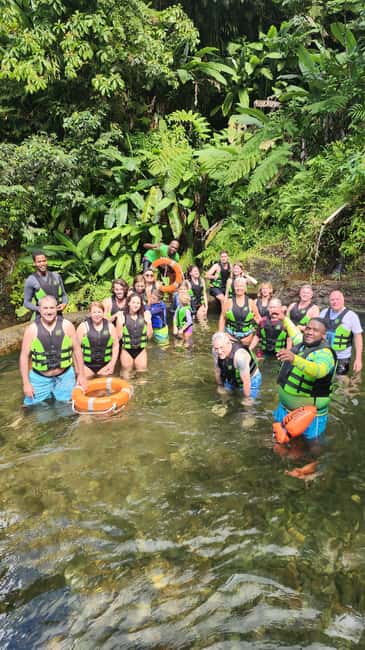Roseau: Titou Gorge, Hot Spring, Falls & Champagne Reef Tour - A Roseau refreshment stop keeps the morning moving