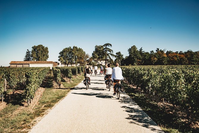Saint-Emilion Electric Bike Day Tour with Wine Tastings & Lunch - The 9:30 am start from Bordeaux