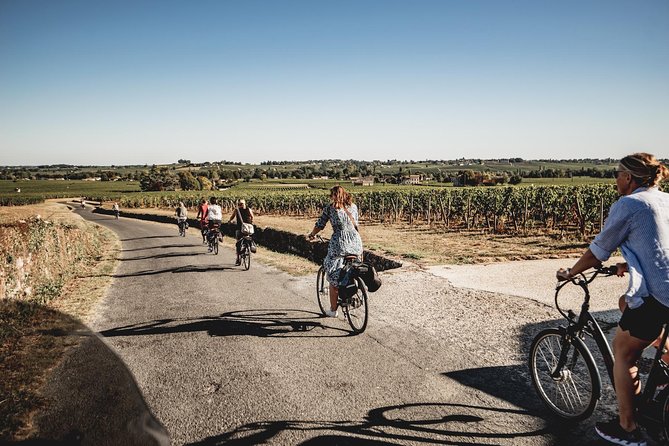 Saint-Emilion Electric Bike Day Tour with Wine Tastings & Lunch - Riding out to the first family-run estate