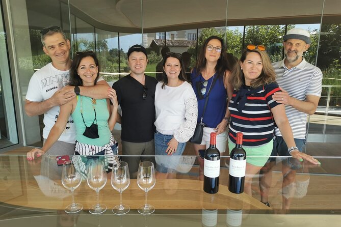 Saint Emilion Full Day Wine and Bike Tour - First château, red wine, and a vineyard picnic