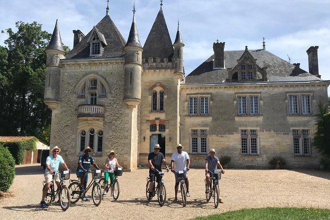 Saint-Emilion Small-Group Electric Bike Wine Tour Tastings & Lunch from Bordeaux - From Bordeaux to Saint-Émilion by minivan