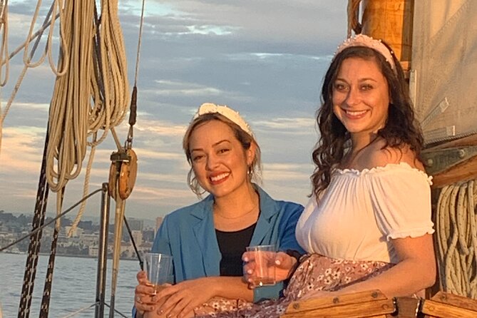 San Diego Bay Sail Aboard a Vintage Yacht Beer and Wine Included - Comfort, clothing, and the sunset tradeoff