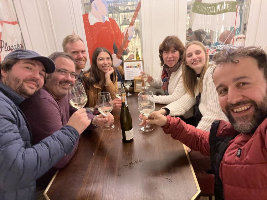 San Sebastian: Market, Pintxos and Wine Tasting Tour - Four Old Town stops, four different styles