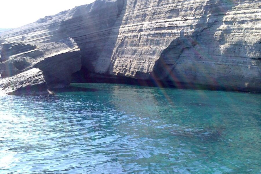 Santorini: Catamaran Cruise, Winery, & Oia Sunset Combo Tour - A practical barbecue lunch on the catamaran