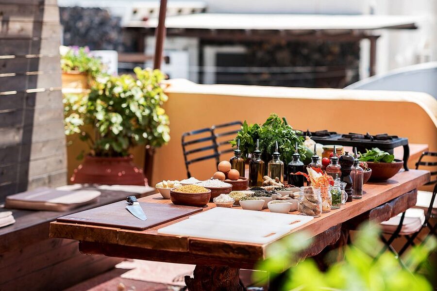 Santorini Cooking Class with Wine Tasting & Lunch - The ride sets the tone