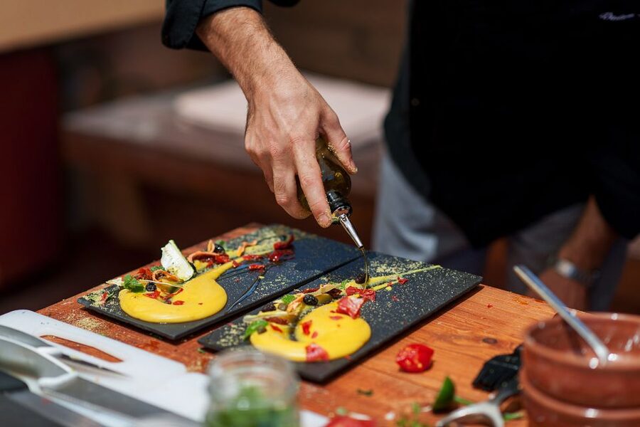 Santorini Cooking Class with Wine Tasting & Lunch - Small groups, private outings, and the social side