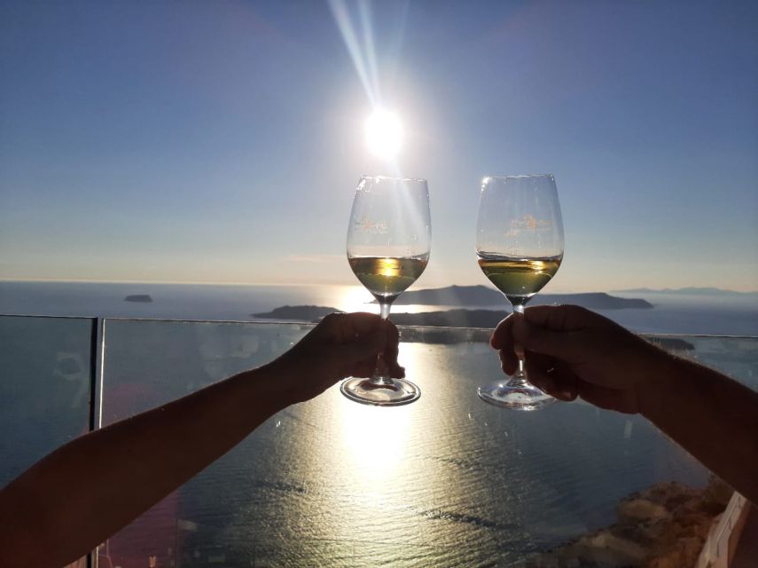 Santorini: Guided Wineries Private Tour with Wine Tastings - Key points at a glance