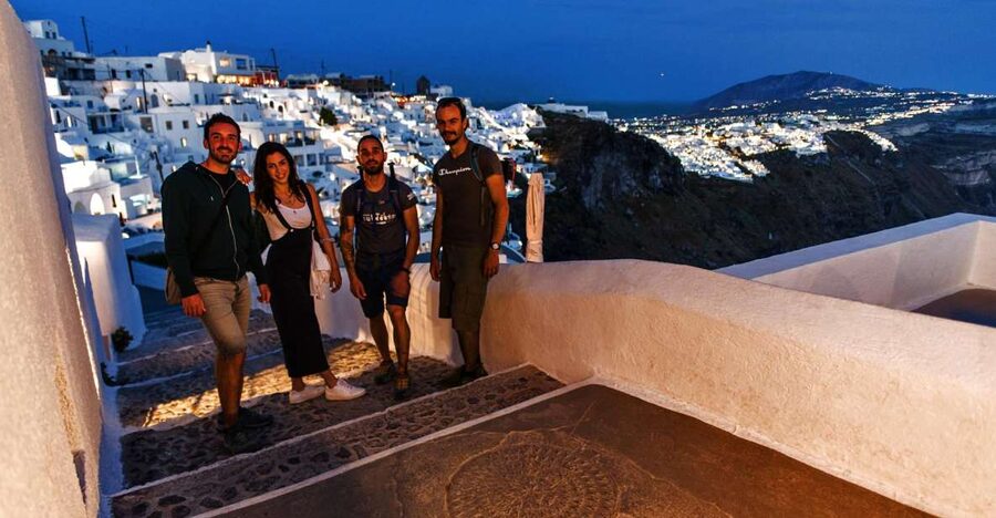 Santorini: Night Hike, Wine Tasting, and Greek Dinner - Why this Santorini evening feels different