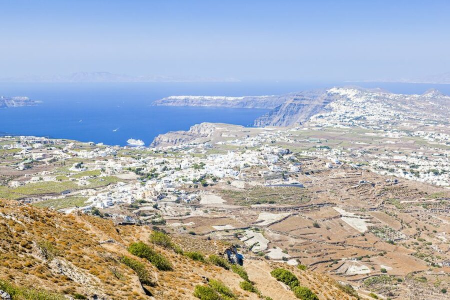 Santorini: Top Sights Day Trip, Wine Tasting, & Oia Sunset - Perissa Black Sand Beach: swim, lunch, or a slower hour