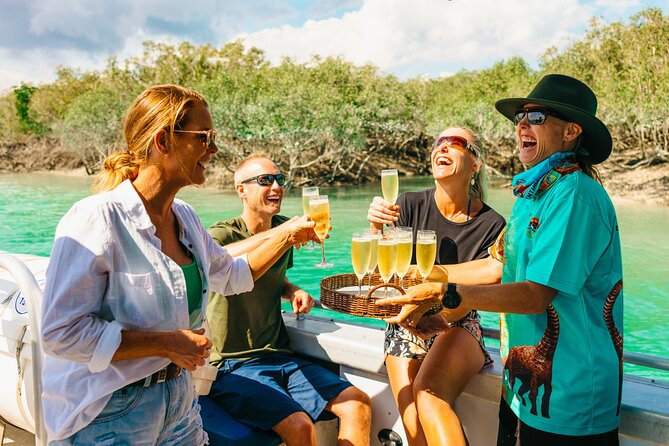 SCENIC AND PREHISTORIC CRUISE - Sparkling Wine & Gourmet Platters - Why the dinosaur footprints are the real highlight