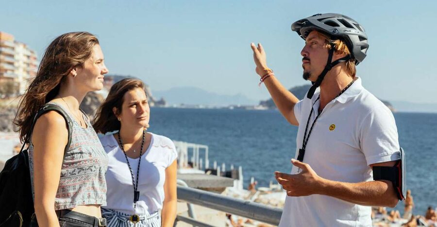 Scenic E-Bike Ride with Vineyard Wine & Meal - Lago d’Averno and the volcanic fields