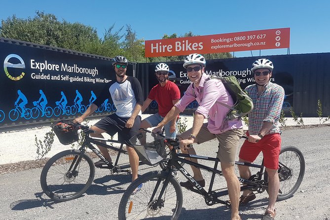 Self-Guided Biking Wine Tour (full day) in the Marlborough Region. - Starting at The Vines Village near Rapaura