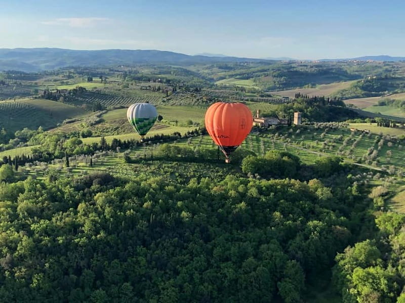 Siena: Balloon Flight Over Tuscany with a Glass of Wine - Weather controls almost everything