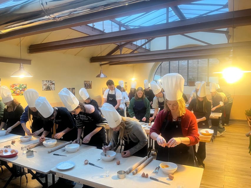 Siena: Pasta and Tiramisu Cooking Class with Wine - Three pasta doughs, three different lessons